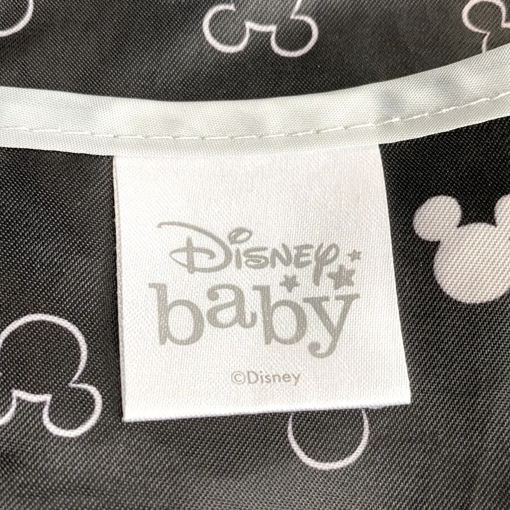 Disney Baby Disney Mickey Mouse 3 Piece Bib Set with Pockets !